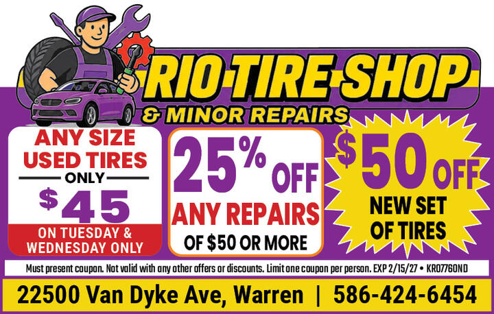 Rio Tire Shop Warren