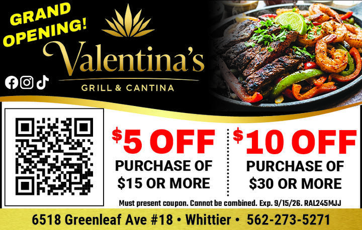 VALUABLE COUPON