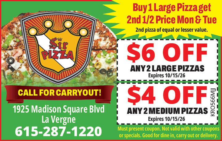 VALUABLE COUPON