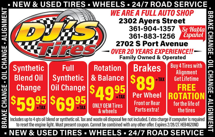 The DJÃ¢ÂÂs Tire Shop