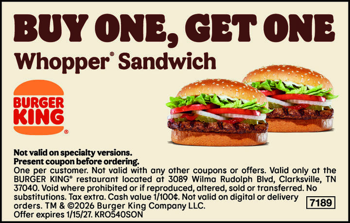 VALUABLE COUPON