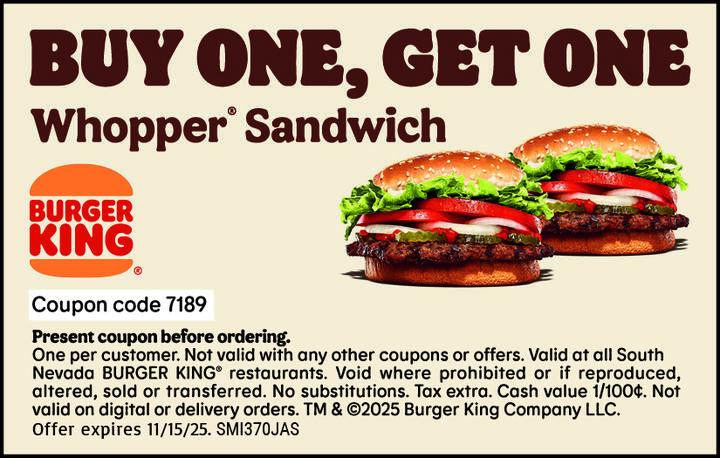 VALUABLE COUPON