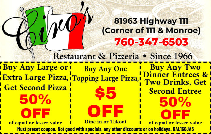 VALUABLE COUPON