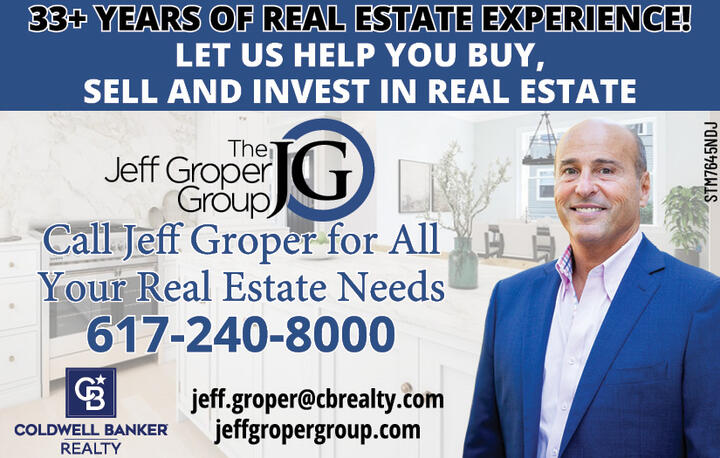CALL JEFF GROPER FOR ALL YOUR REAL ESTATE NEEDS.