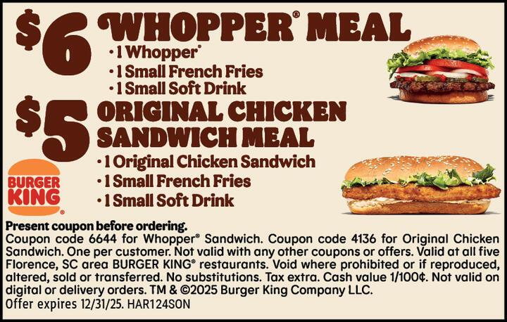VALUABLE COUPON