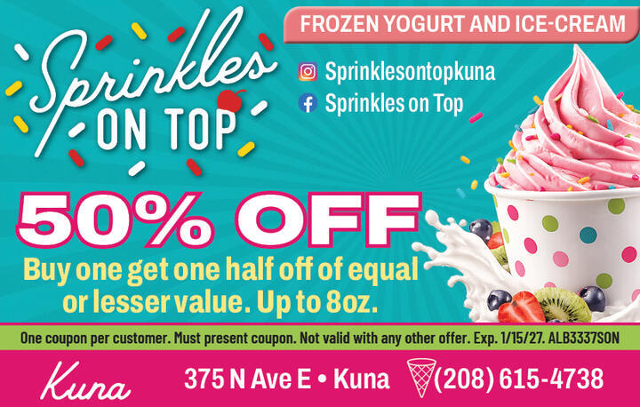 VALUABLE COUPON