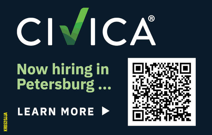 NOW HIRING IN PETERSBURG