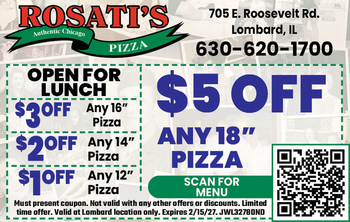 Rosati's / RTJ Pizza of Lombard