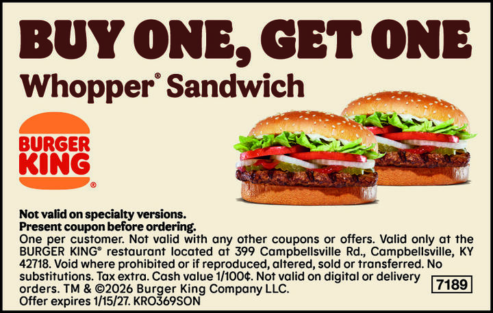 VALUABLE COUPON