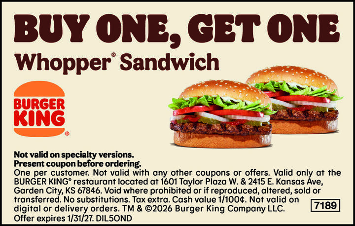VALUABLE COUPON