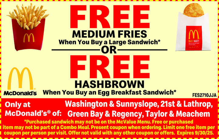 VALUABLE COUPON 