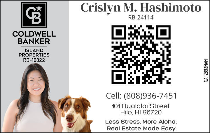 Coldwell Banker   Crislyn M. Hashimoto