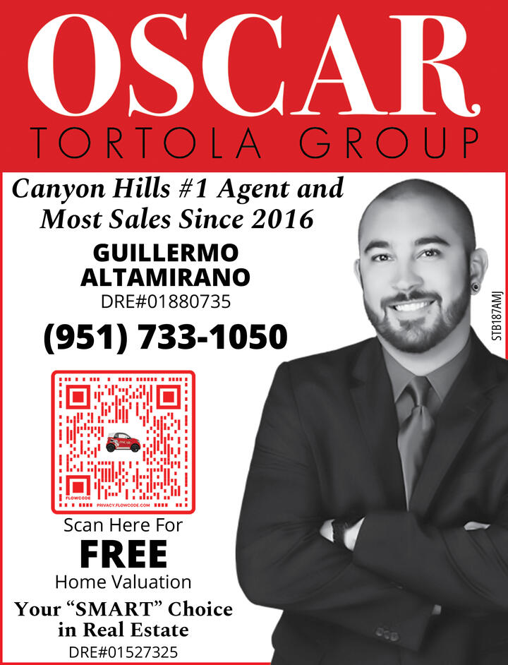 GUILLERMO ALTAMIRANO CANYON HILLS #1 AGENT