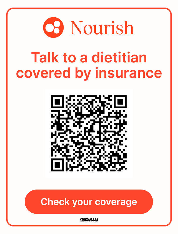TALK TO A DIETITIAN COVERED BY INSURANCE