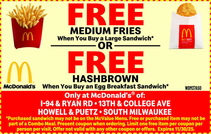 VALUABLE COUPON