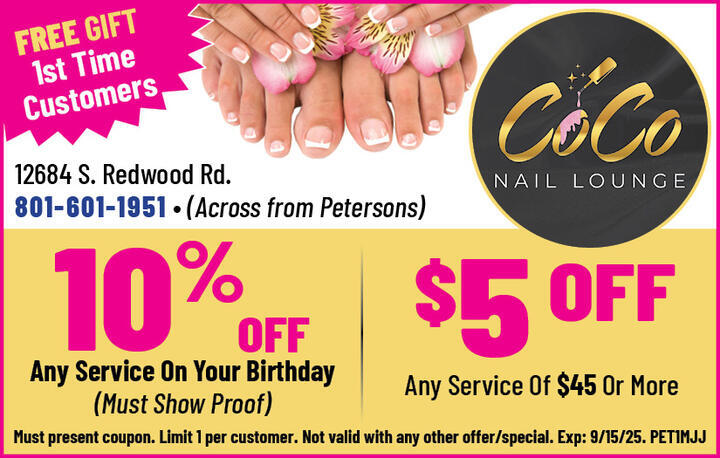 VALUABLE COUPON
