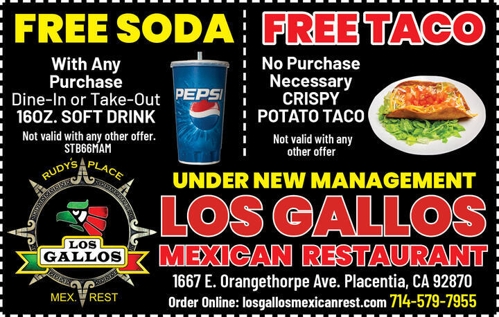 VALUABLE COUPON