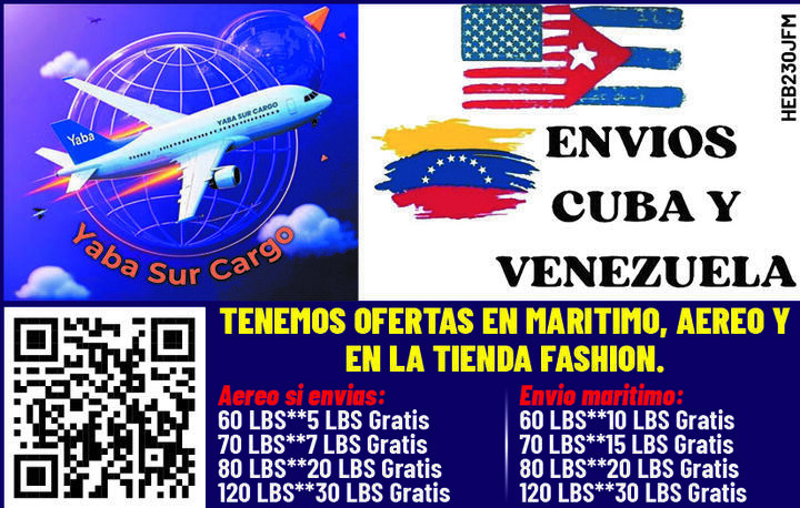 ENVIOS CUBA Y VENEZUELA